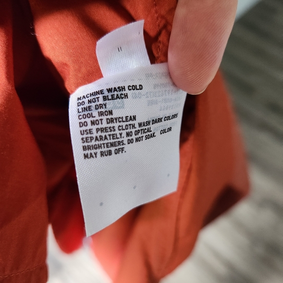 Uniqlo U Seersucker Short Sleeve Dress A Line Midi Cotton Pockets Size Medium - Picture 10 of 13